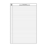 Požární kniha A4 tvrdá vazba 114, 96listů