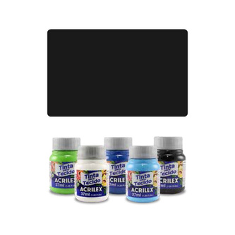 ACR Barva na textil 37ml, Black