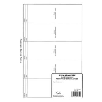 Kniha pásek elektronické RP 112 stran / 490 /