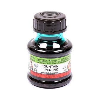 Inkoust do plnicího pera KOH-I-NOOR 50 ml - zelený Inkoust do plnicího pera KOH-I-NOOR 50 ml - zelený