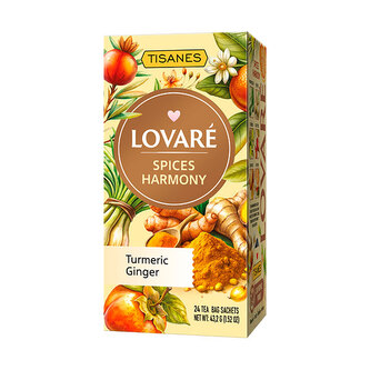 LOVARÉ Spices Harmony 43,2g (24 sáčků, bylinný čaj) LOVARÉ Spices Harmony 43,2g (24 sáčků, bylinný čaj)