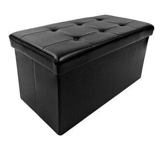 Taburet Skora Duo černá