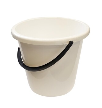 Vědro 15 l plast s měrkou bílé