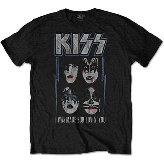 Tričko KISS - Made For Lovin' You, L