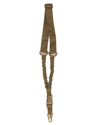 Jednobodový popruh Mil-Tec Basic - coyote