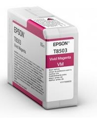 EPSON ink bar Singlepack Vivid Magenta T85030N UltraChrome HD ink 80ml