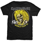 Tričko Iron Maiden - Killers World Tour 81, L