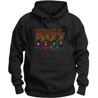 Mikina KISS - Logo, Faces & Icons, 2XL