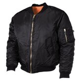 Bunda pilotní MFH MA1 - černá, XL