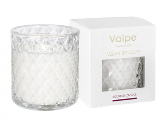 Svíčka ve skle VELVET BOUQUET vonná 180g