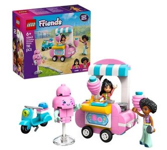 LEGO® Friends 42643 Stánek s cukrovou vatou a skútr LEGO® Friends 42643 Stánek s cukrovou vatou a skútr