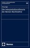 Die Interpretationstheorie der Reinen Rechtslehre