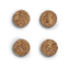 ZELLER Magnetky kulaté korek 4ks, průměr 2,8cm