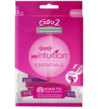 Wilkinson Extra 2 MY Intuition Essentials jednorazový dámsky holiaci strojček, 10ks (W302321600)
