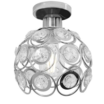 Stropní svítidlo TooLight Loft Crystal II stříbrná