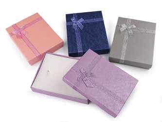 Krabička na šperky 12x16 cm - 4 ks - mix č. 5