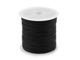 Šňůrka PES Ø0,5 mm - 1 ks - 5 (35) černá