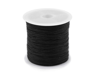 Šňůrka PES Ø0,5 mm - 1 ks - 5 (35) černá