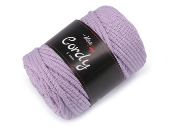 Provázková příze 100 m Cordy - 1 ks - 33 (8051) fialová lila