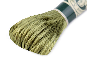 Vyšívací příze DMC Mouliné Satén - 1 ks - S472 Bright LimeGreen Vyšívací příze DMC Mouliné Satén - 1 ks - S472 Bright LimeGreen