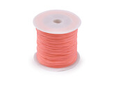 Šňůrka PES Ø0,8 mm - 1 ks - 3 meruňková