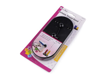 Stojan k šicímu stroji na cívky - 18 ks - černá