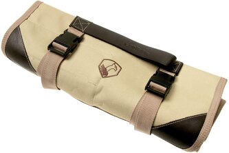 Condor CTK2833 CARRY KNIFE ROLL rolovateľná taška na 10 pevných nožov, hnedá Tan