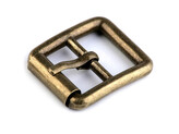 Kovová spona 20 mm - 10 ks - 2 staromosaz