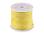 Šňůra bavlněná Ø1 mm voskovaná - 1 ks - 48 žlutá narcisová