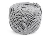 Bavlněná příze macrame Ø2-2,5 mm rozčesávací - 1 ks - 16 šedá
