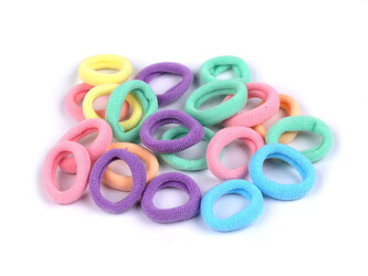 Mini gumičky do vlasů - 100 ks - 4 mix