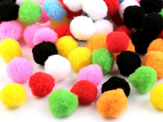 Bambulka Ø20 mm - 100 ks - 2 mix