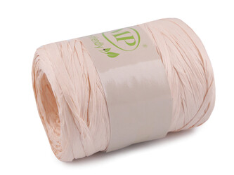 Lýko rafie k pletení tašek šíře 5-8 mm - 1 ks - 2 (57) pudrovo-lososová světlá