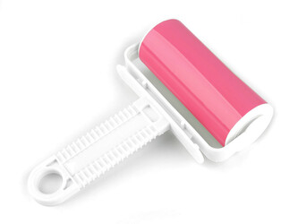 Čistící váleček na textil omyvatelný - 1 ks - 2 růžová sv.