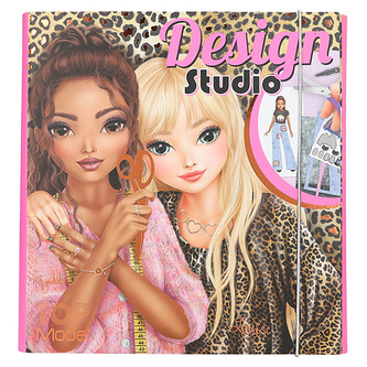 Omalovánka | Top Model Design Studio, V deskách, se šablonami a samolepkami