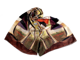 Šátek / šála 80x180 cm - 1 ks - 34 multikolor