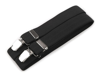 Šle šíře 3 cm délka 125 cm - 1 ks - 40 černá