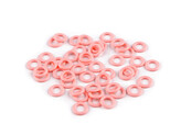 Plastový kroužek / pomůcka na pletení Ø10; 12; 14 mm - 100 ks - 1 (10 mm) růžová