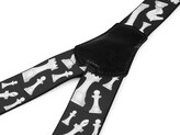 Šle šachy šíře 4 cm délka 120 cm - 1 ks - 2 (706) černá