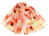 Letní šátek / šála 75x180 cm - 1 ks - 4 lososová