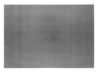 Plastová kanava / mřížka na tapiko 42x60 cm - 1 ks - 2 černá