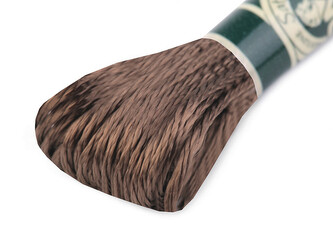 Vyšívací příze DMC Mouliné Satén - 1 ks - S898 Rubber