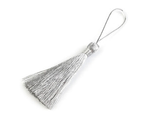 Střapec délka 50 mm - 10 ks - 1 stříbrná