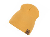 Dětská čepice bavlněná - 1 ks - 3 hořčicová