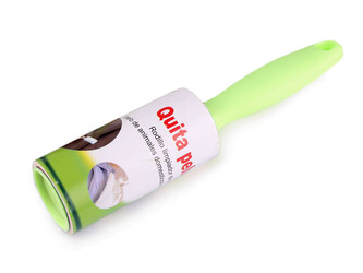 Čistící váleček na textil samolepicí - 1 ks - 4 zelená sv.