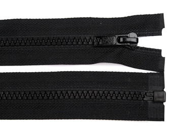 Kostěný zip No 5 mm délka 220 cm - 1 ks - 322 černá