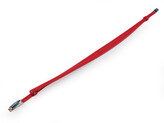 Dámský / dívčí pásek šíře 1 cm - 1 ks - 5 červená broušený kámen