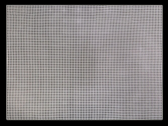 Plastová kanava / mřížka na tapiko 42x60 cm - 1 ks - 1 (42x60 cm) bílá