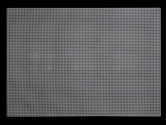 Plastová kanava / mřížka na tapiko 42x60 cm - 1 ks - 1 bílá