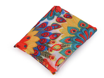 Skládací nákupní taška 49x40 cm pevná - 1 ks - 15 multikolor Skládací nákupní taška 49x40 cm pevná - 1 ks - 15 multikolor